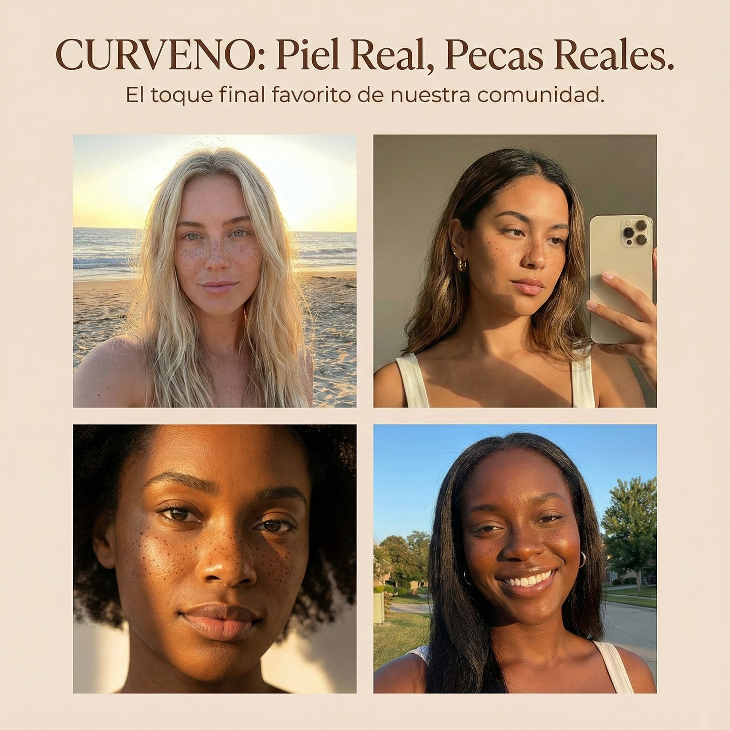 Sello de Pecas "Sun-Kissed"